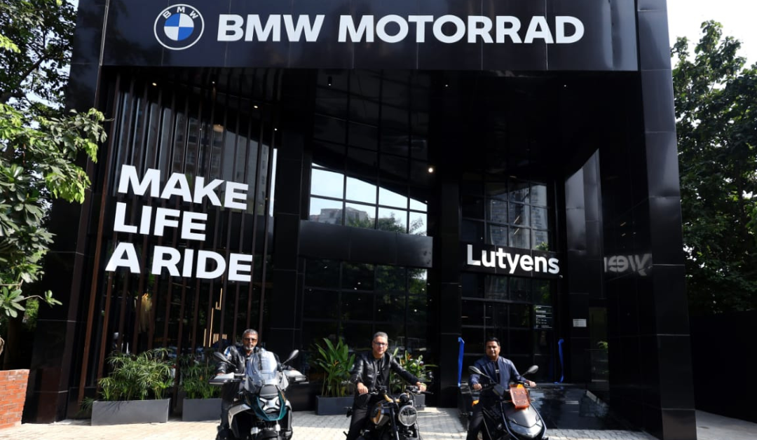 BMW Motorrad India expands its Dealer Network in Gurugram. Appoints Lutyens Motorrad as its Dealer Partner.