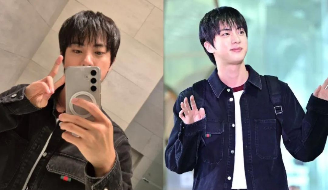 BTS’ Jin ‘Nervous’ as He Heads to Milan Fashion Week; Shares Selfie Before Takeoff