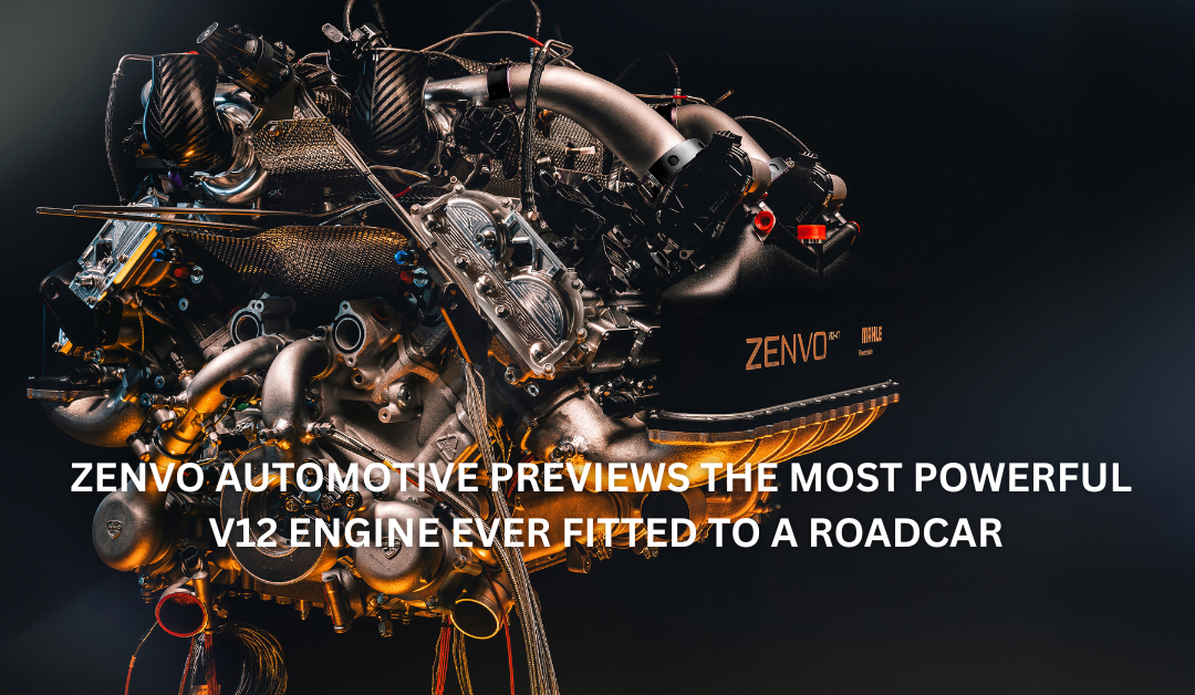 Zenvo Automotive previews the most powerful V12 engine ever fitted to a roadcar