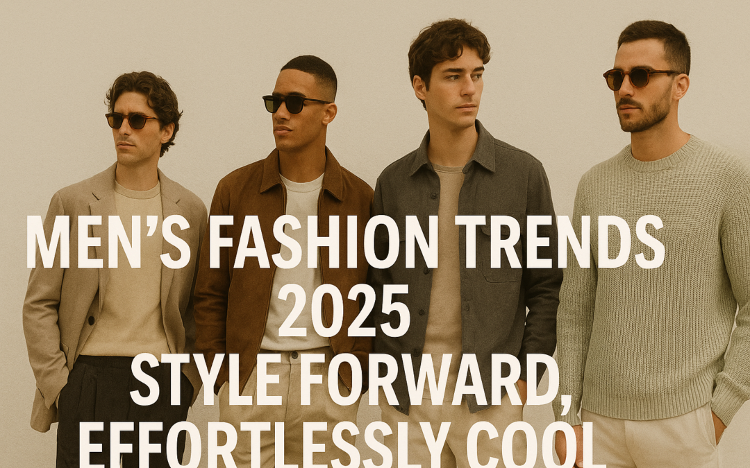 Men’s Fashion Trends 2025: Style Forward, Effortlessly Cool