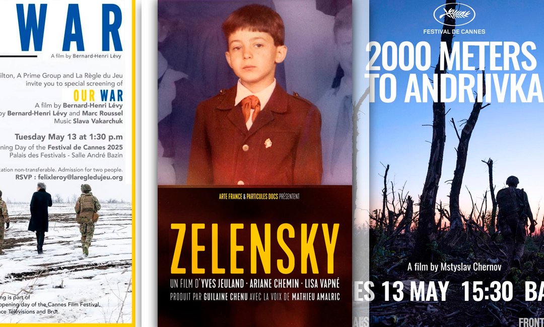 Three films dedicated to Ukraine War, Rendezvous at the Festival de Cannes, Christopher McQuarrie, Robert De Niro,Alexandre Desplat & Guillermo del Toro, at the 78th Festival de Cannes